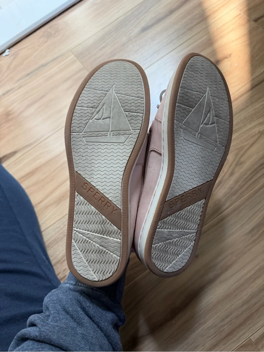 Sperry Women's Blush Pink Boat Shoes 8